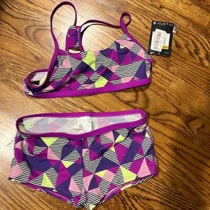 Nike girls bathing suit NWT